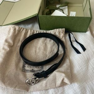 GUCCI sliver belt